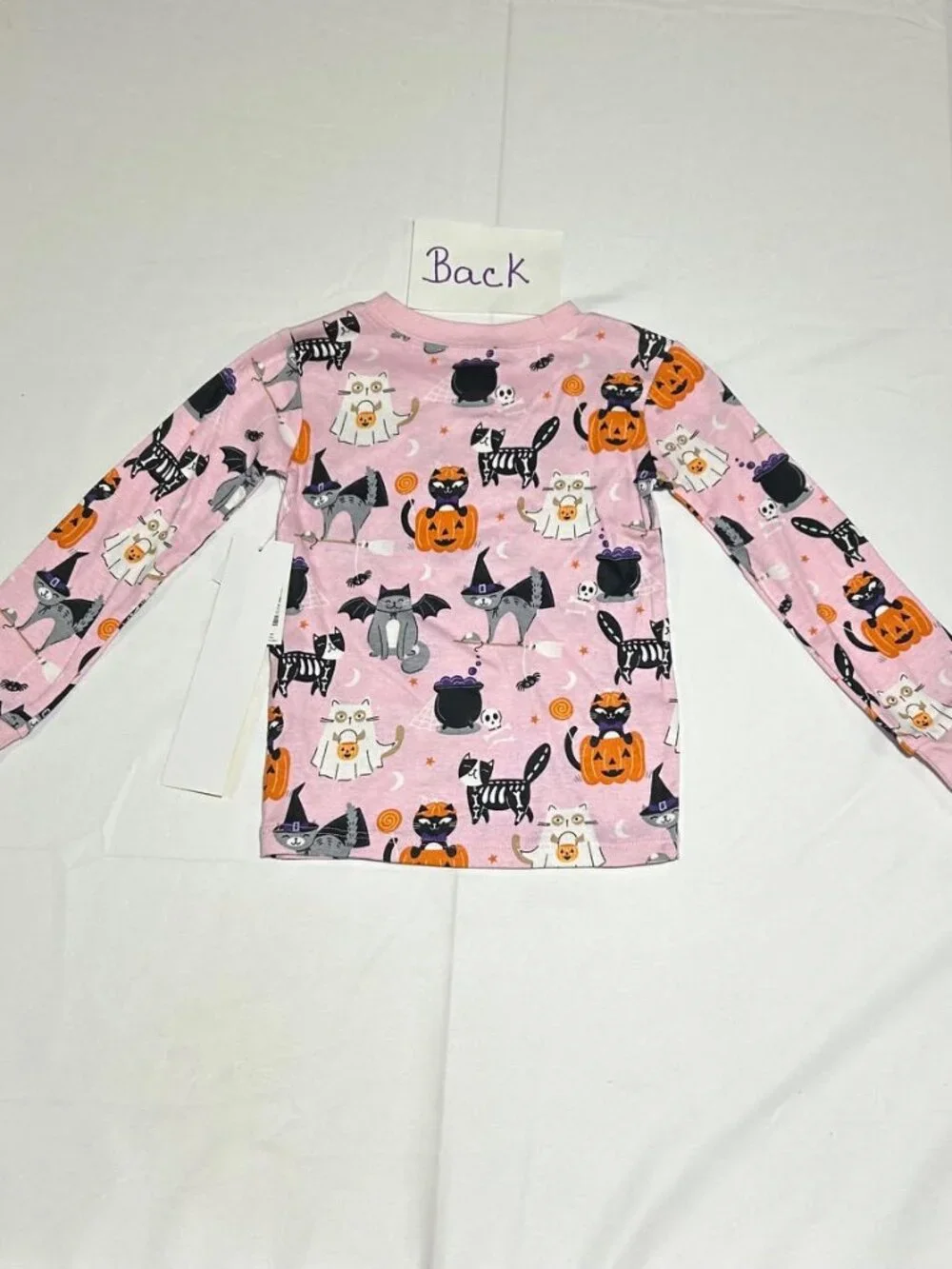 Gymboree Girls 2T Pink Cats Halloween 2 Piece Pajama Set NWT Fall Snug Fitting
